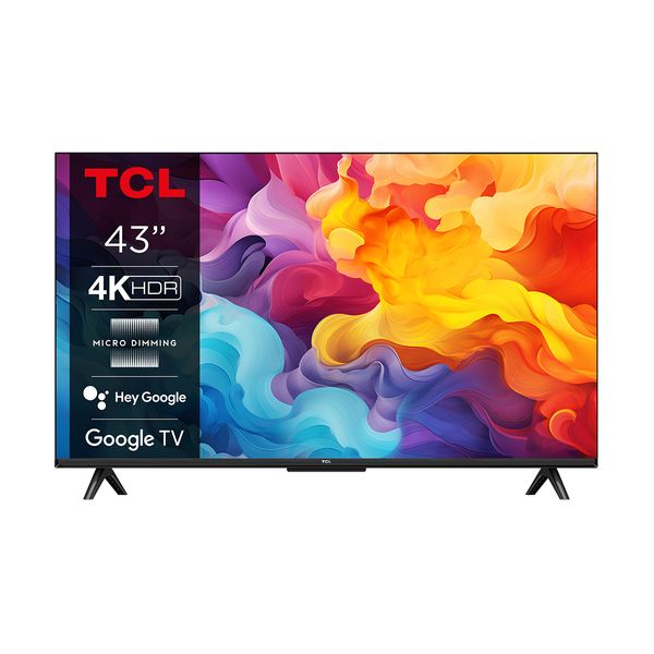 TCL LED 43V6B 43" Τηλεόραση Google TV 4K