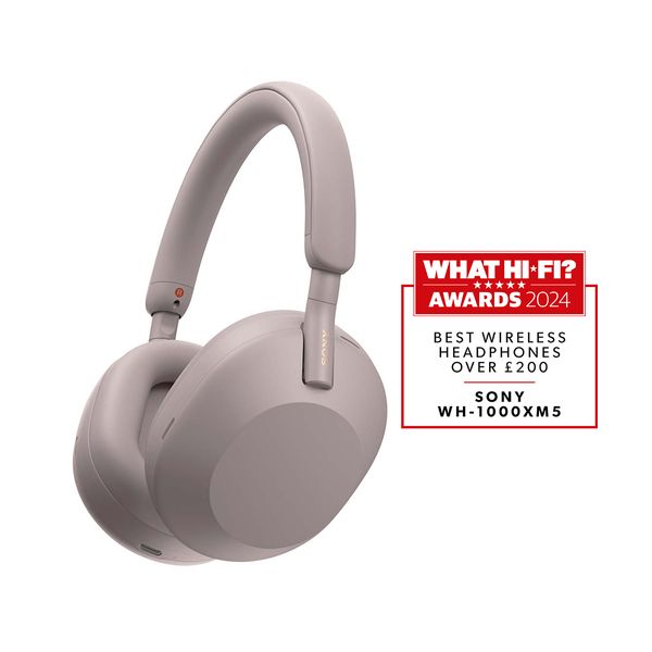 Sony WH-1000XM5 Noise Cancelling Wireless Headphones Smoky Pink Bluetooth Headset