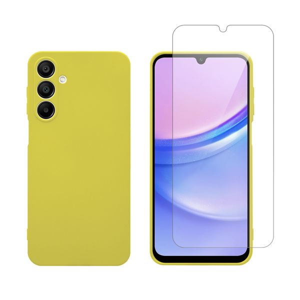 Redshield Samsung Galaxy A16 4G/5G Yellow Θήκη Κινητού & Προστατευτικό Οθόνης