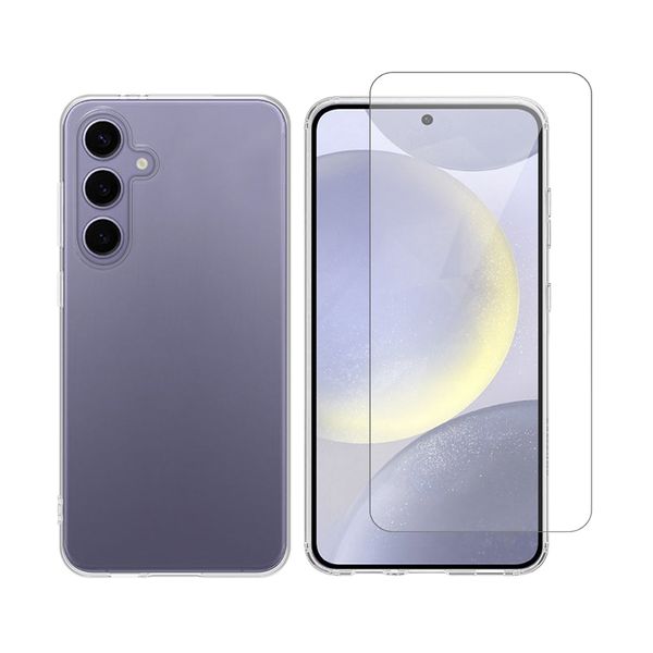 Redshield Galaxy S24 FE TPU & Glass Transparent Σετ - Θήκη Κινητου & Προστατευτικό Οθόνης