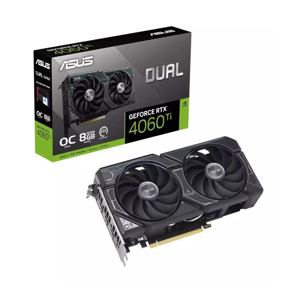 Asus Dual GeForce RTX 4060 Ti EVO OC Edition 8GB GDDR6 Κάρτα Γραφικών