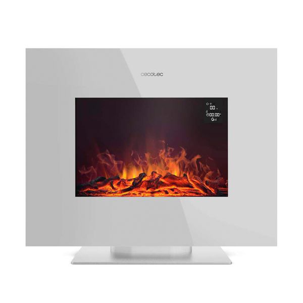 Cecotec Ready Warm 2700 Design Flames White Ηλεκτρικό Τζάκι