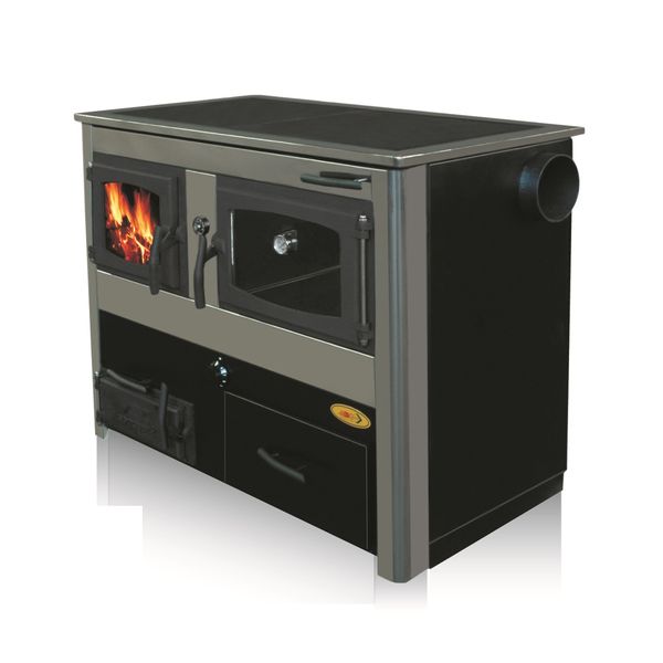 Colorato Υδραυλική Concept 2 Stainless Σόμπα Ξύλου