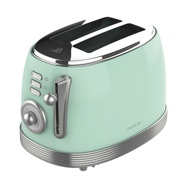 Cecotec Toast&Taste 800 Vintage Light Green CEC-03209 Φρυγανιέρα
