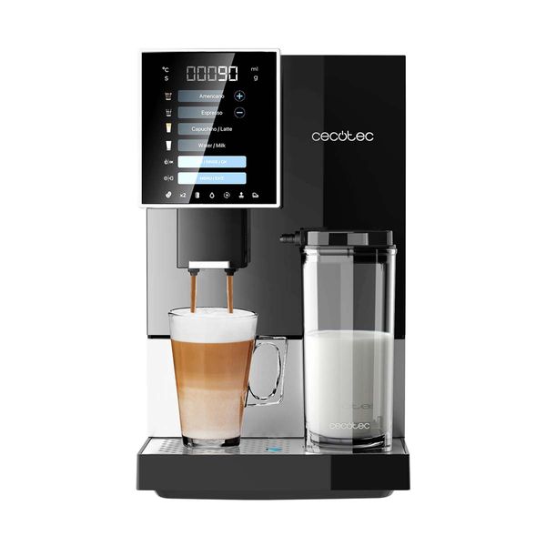 Cecotec Cremmaet Compactccino Black Silver Μηχανή Espresso