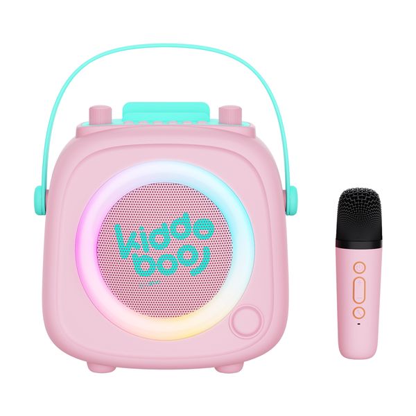 Kiddoboo KidsVoice & Mic Pink Bluetooth Ηχείο