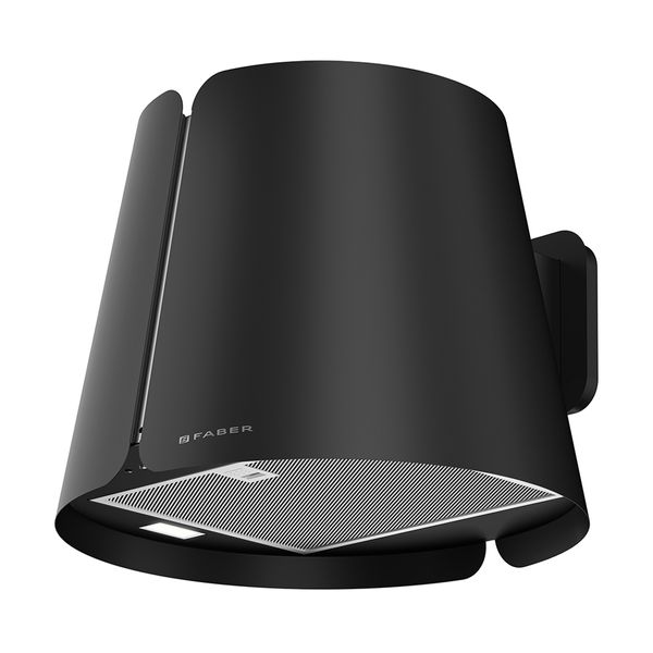 Faber Beat Wall F42 Black Matt Απορροφητήρας Τοίχου