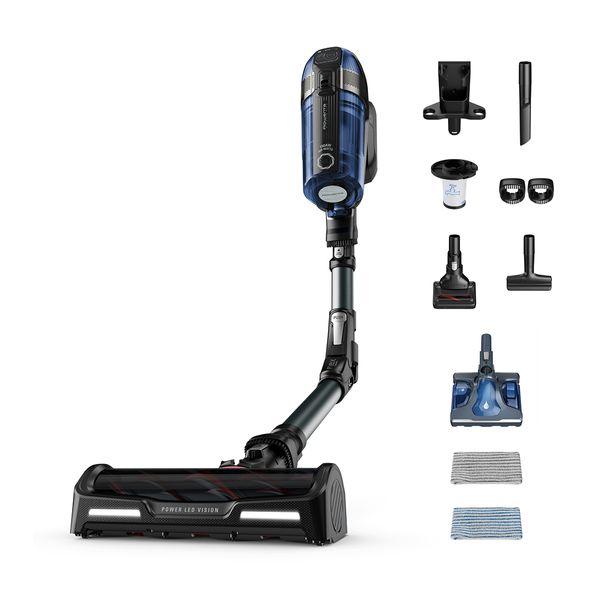 Rowenta X-Force Flex 12.60 RH98C8 Aqua Σκούπα Stick Επαναφορτιζόμενη