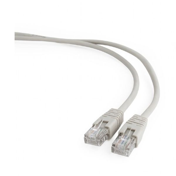 Cableexpert Cat5E UTP Patch Cord 5M Grey Καλώδιο Δικτύου