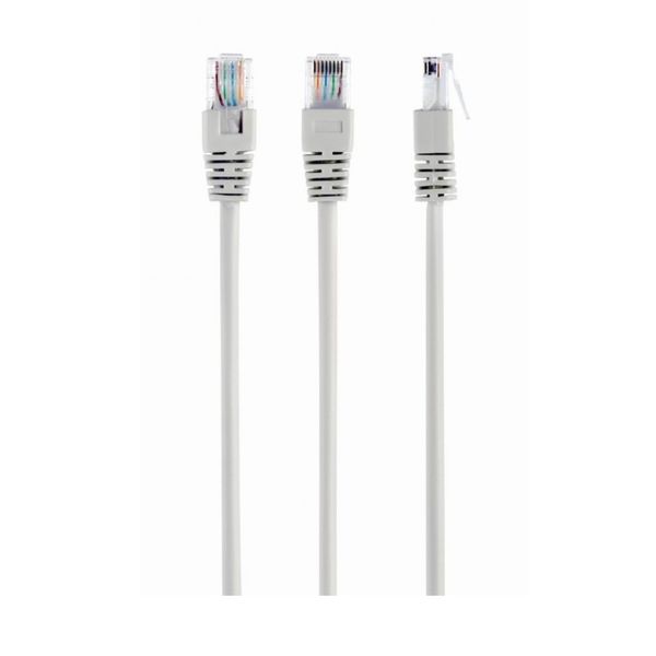 Cableexpert Cat5E UTP Patch Cord 10M Grey Καλώδιο Δικτύου