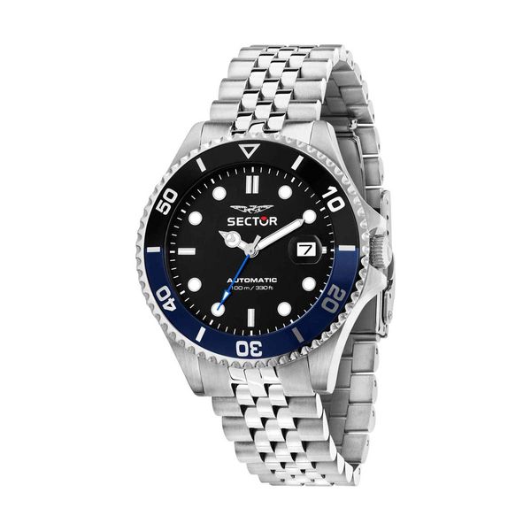 Sector 230 Automatic Silver Stainless Steel Bracelet Ρολόι Χειρός