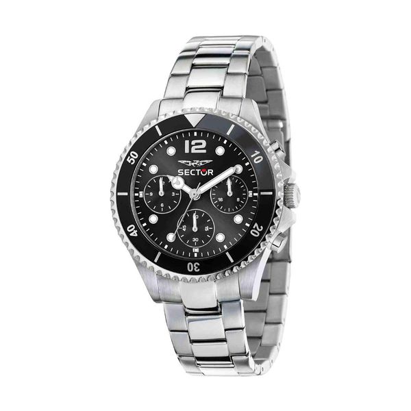 Sector 230 Chronograph Silver Stainless Steel Bracelet Ρολόι Χειρός