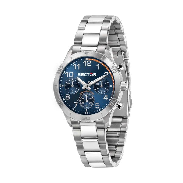 Sector 270 Chronograph Silver Stainless Steel Bracelet Ρολόι Χειρός