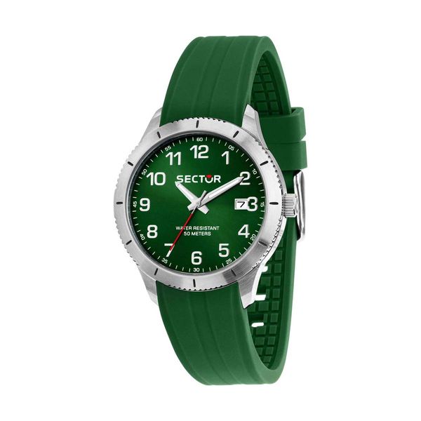 Sector 270 Green Plastic Strap Ρολόι Χειρός