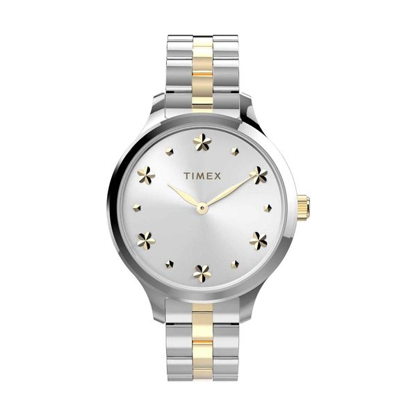 Timex Trend Peyton Silver Stainless Steel Bracelet Ρολόι Χειρός