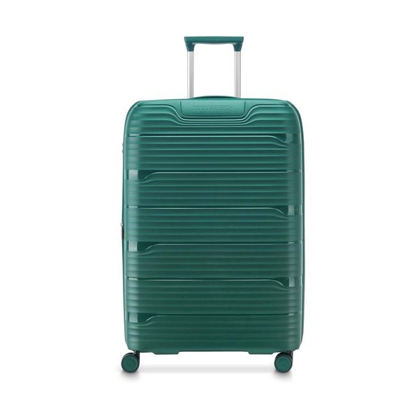 Securitech by Delsey Dune Μεγάλη Expandable 76cm Green Βαλίτσα Ταξιδίου