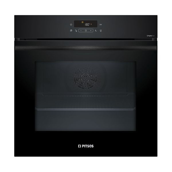Pitsos PH38M21B3 Black Φούρνος Εντοιχιζόμενος