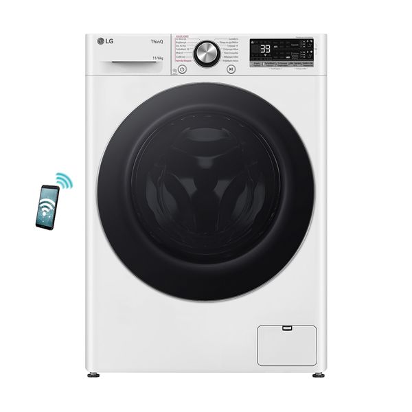 LG D4R7511TSWC Πλυντήριο - Στεγνωτήριο