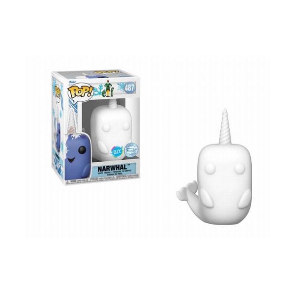 Funko Pop! Elf - Narwhal DIY White SE #487 Φιγούρα