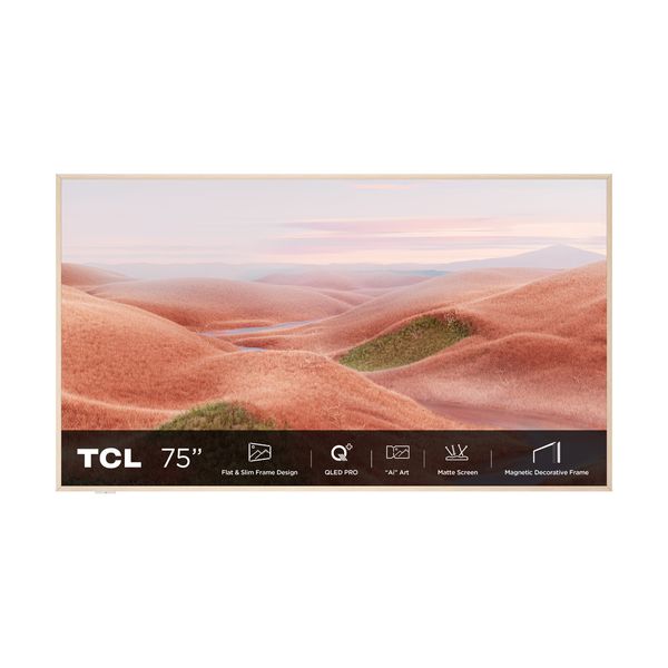 TCL QLED NXTVISION 75A300W 75" Τηλεόραση Google TV 4K