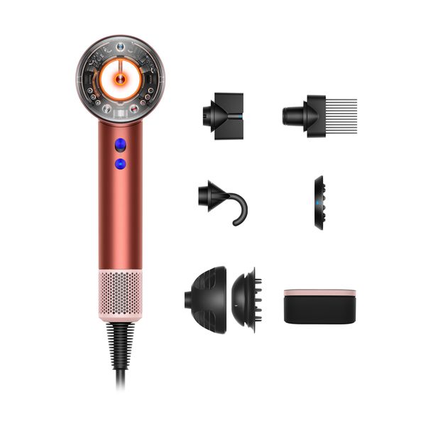 Dyson HD16 Supersonic Nural Strawberry Bronze/Blush Pink (Gift Pack) Σεσουάρ Μαλλιών