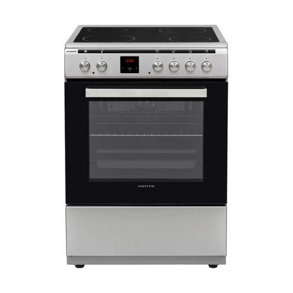 United UFV-60289TP Inox Κουζίνα Κεραμική