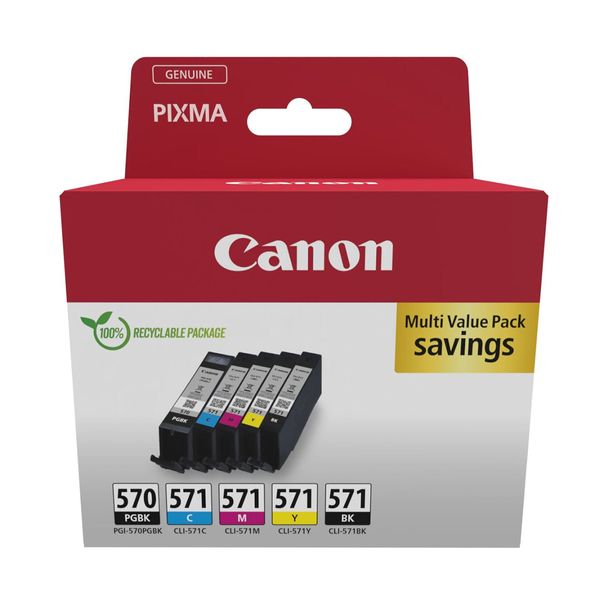 Canon PGI-570/CLI-571 Multi Pack Μελάνι InkJet