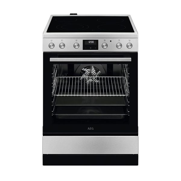 AEG CCB6442OBM Inox Κουζίνα Κεραμική