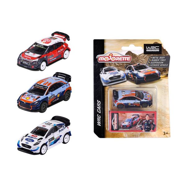 Majorette WRC Assortment Αυτοκινητάκια - 3 Σχέδια Παιχνίδι