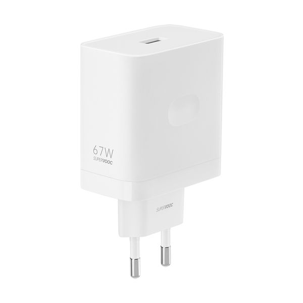 Realme Super VOOC 67W White Φορτιστής