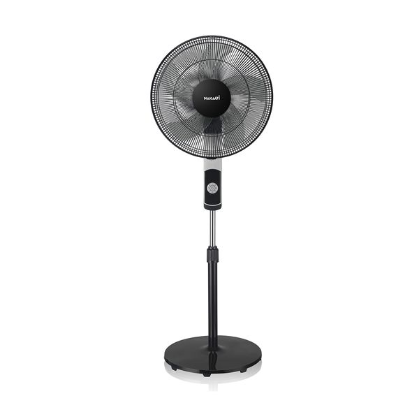 Nakassi N16PFDB25G Black Ανεμιστήρας Δαπέδου