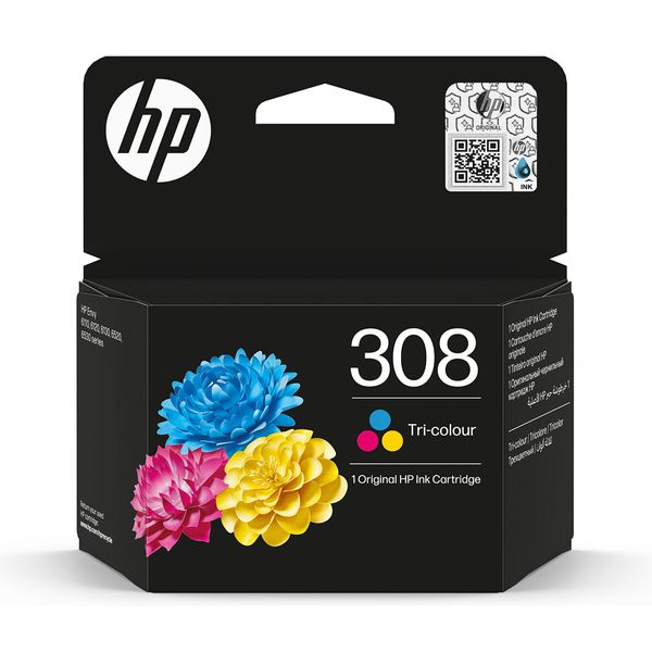 HP 308 Colour Instant Ink Μελάνι InkJet