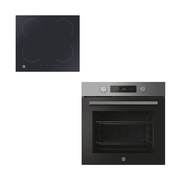 Hoover HO6 CP3T1HTX Inox & HI642CTT/1 Set Εντοιχισμού