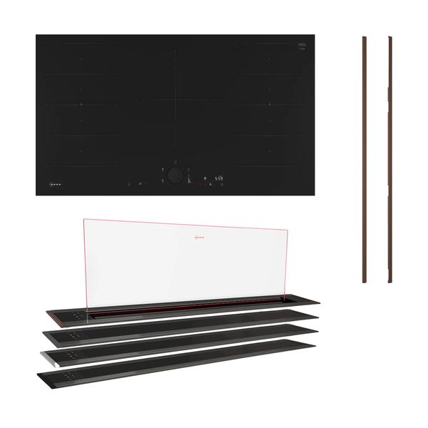 Neff T69YYV4C0 & I98WMM1Y7 & Z9302GLBY0 Brushed Bronze Flex Design Set Εντοιχισμού