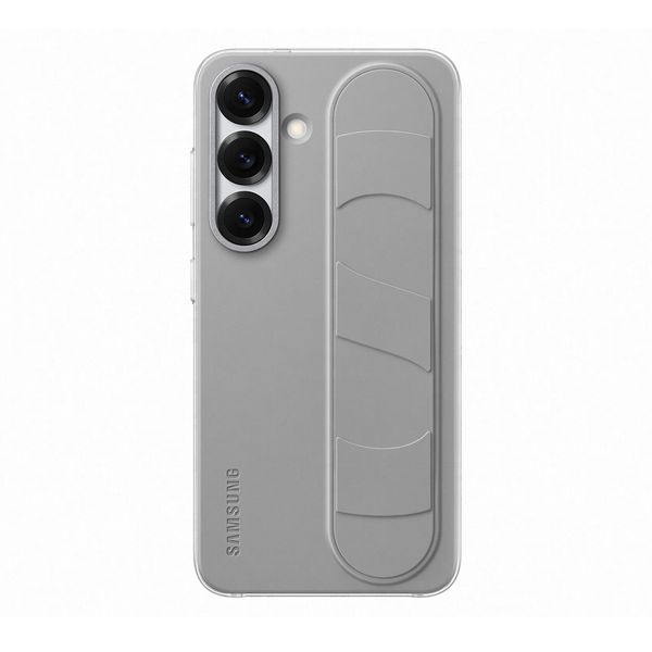 Samsung Galaxy S25 Standing Grip Case Grey Θήκη Κινητού