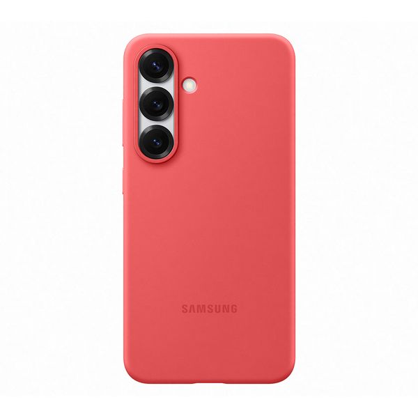 Samsung Galaxy S25 Silicone Case Red Θήκη Κινητού