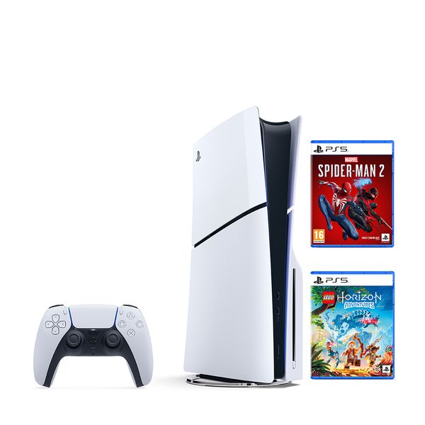 Sony PS5 Slim με LEGO και Spider-Man 679€