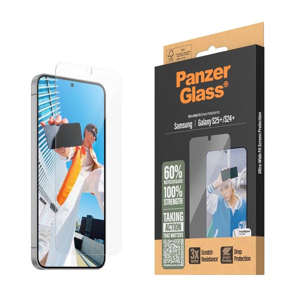 PanzerGlass Samsung Galaxy S25+ Προστατευτικό Οθόνης
