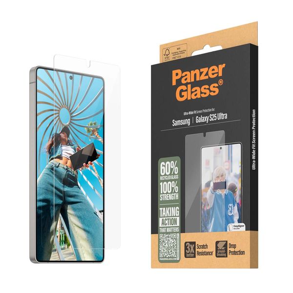 PanzerGlass Samsung Galaxy S25 Ultra Προστατευτικό Οθόνης