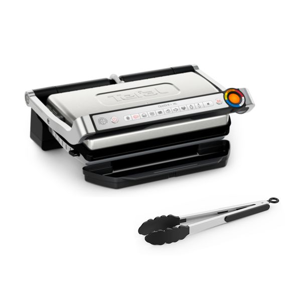 Tefal GC728D OptiGrill+XL & Λαβίδα Τοστιέρα-Γκριλιέρα