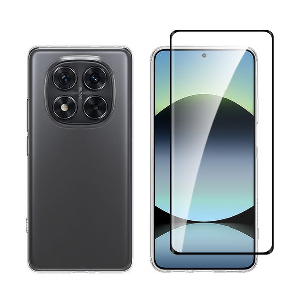 Redshield Xiaomi Redmi Note 14 Pro+ 5G TPU & 3D Curved Tempered Glass Θήκη Κινητού & Προστατευτικό Οθόνης