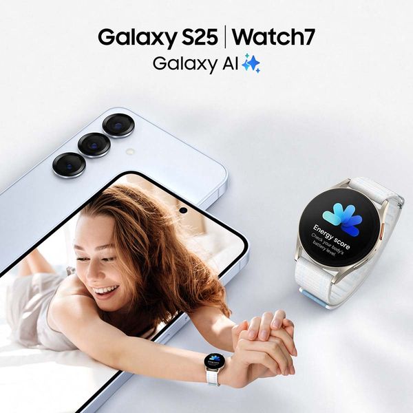 Samsung Galaxy S25 5G 12GB/128GB Silver Shadow Smartphone