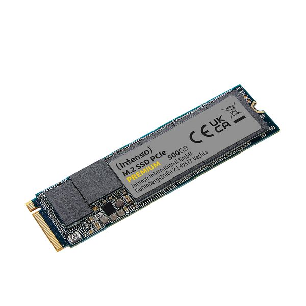 Intenso Premium 500GB M.2 PCIe 2280 SSD Εσωτερικός Σκληρός Δίσκος