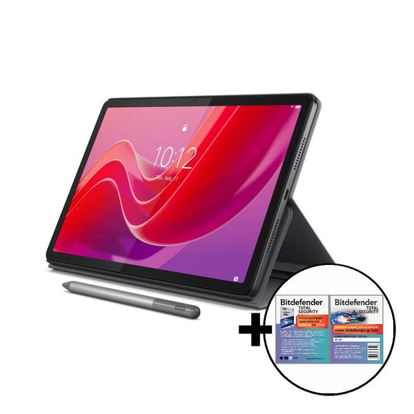 Lenovo Tab M11 &amp Pen 4GB/128GB WiFi Grey &amp Pen &amp Folio Case &amp Bitdefender Total Security Tablet