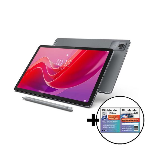 Lenovo Tab M11 &amp Pen 4GB/128GB 4G Luna Grey &amp Bitdefender Total Security Tablet
