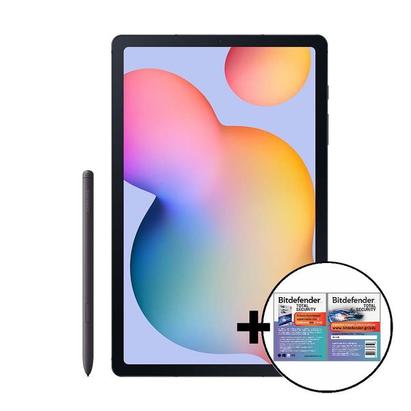 Samsung Galaxy Tab S6 Lite P625 4GB/64GB Grey 4G &amp Bitdefender Total Security Tablet