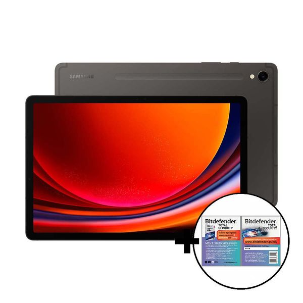Samsung Galaxy Tab S9 8/128GB 5G Graphite &amp Bitdefender Total Security Tablet