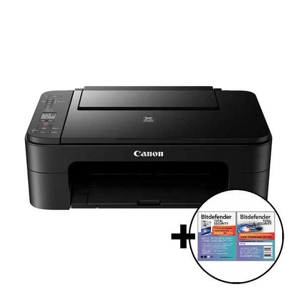 Canon Pixma TS3350 &amp Bitdefender Total Security Πολυμηχάνημα