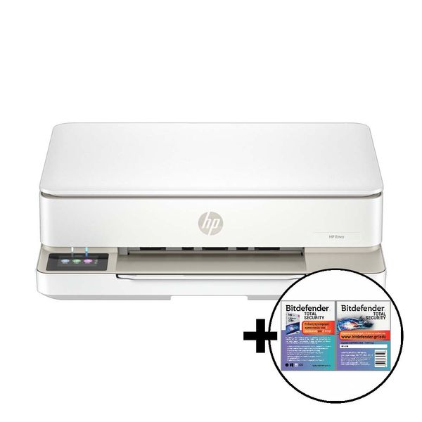HP Envy 6120e &amp Bitdefender Total Security Πολυμηχάνημα
