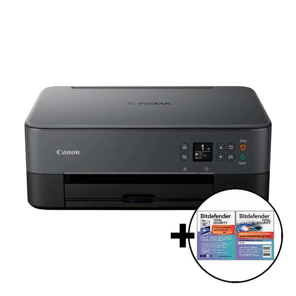Canon Pixma TS5355A &amp Bitdefender Total Security Πολυμηχάνημα
